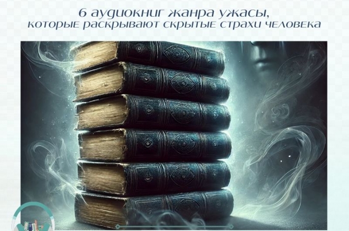 Статья 6 аудиокниг жанра ужасы, которые раскрывают скрытые страхи человека